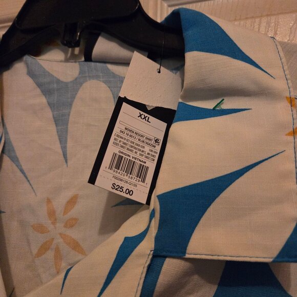 Womens woven resort button up shirt size XXL - Picture 3 of 3